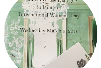 Winfield House Dialogues #IWD2016
