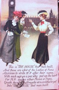 Postcard sent in 1909 by one of our great-great grandmothers, Mary "Jeanie" Hardy.