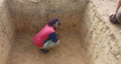 On excavation, 2020.