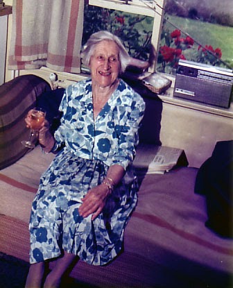 Benton at her 90th birthday party in 1978. Reproduced with the Permission of the British School at Athens